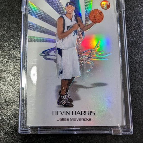 Devin Harris 2004-05 Topps Pristine Refractor Rookie Card - RC#107 - Picture 3 of 5